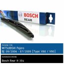 Bosch Scheibenwischer Mitsubishi Pajero [Type: V80/V90],...