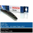 Bosch Scheibenwischer Seat Leon [Type: 1P1], 07/2005 bis...