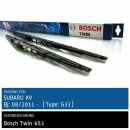 Bosch Scheibenwischer Subaru XV [Type: G33], 08/2011 - 11/2017, Twin Bügel-Scheibenwischer, Set: vorne