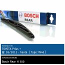 Bosch Scheibenwischer Toyota Prius + [Type: W40], 03/2012...