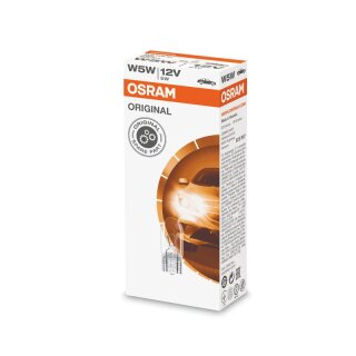 Original Osram Glühlampe ,Typ W5W, 10 Stück