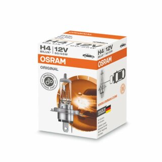 Original Osram Halogen-Lampe ,Typ H4 , 1 Stück