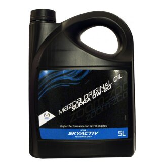 Original Mazda Motoröl, Supra-X Skyactiv-X, 0W-20, 5L Motoröl