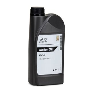 Motoröl für Opel, Original Motoröl 10W40 1l-Flasche Freigabe: ACEA A3/B3, API CF,  API SL,