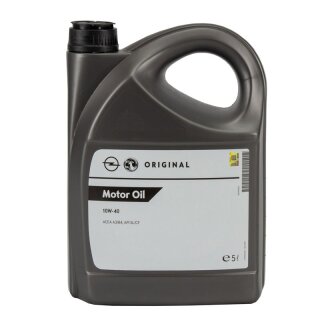 Original Opel Motoröl, GM, 10W-40, 5l-Motoröl Freigabe: ACEA A3/B3, API CF,  API SL