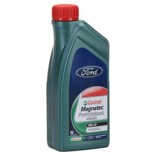 Original Ford Motoröl, Castrol Magnatec Professional, 0W-20, 1L Motoröl