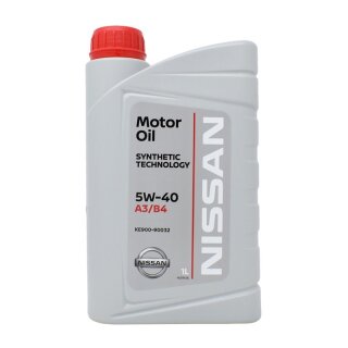 Original Nissan Motoröl, 5W-40, A3/B4, 1l Motoröl