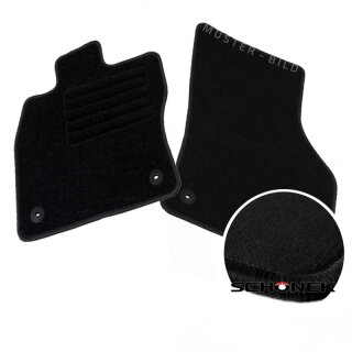 Textilfussmatten für Smart FORTWO Coupe (451), Bj: 04/2007-06/2014