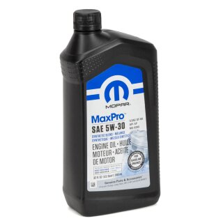 Original Chrysler, Dodge, Jeep, Ram, Fiat Motoröl: 5W30, 946ml