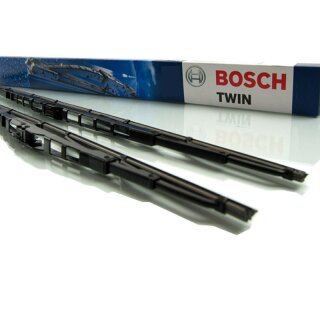 Bosch Scheibenwischer Cadillac ATS, 09/2012 bis heute, Twin Bügel-Scheibenwischer, Set: vorne