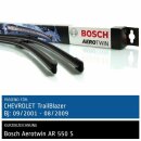 Bosch Scheibenwischer Chevrolet TrailBlazer, 09/2001 bis...