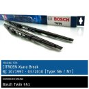 Bosch Scheibenwischer Citroen Xsara Break [Type: N6/N7],...