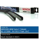 Bosch Scheibenwischer Mercedes Benz C-Klasse T-Modell [W204], 12/2008 bis 04/2013, AeroTwin Flachbalken-Scheibenwischer, Set: vorne